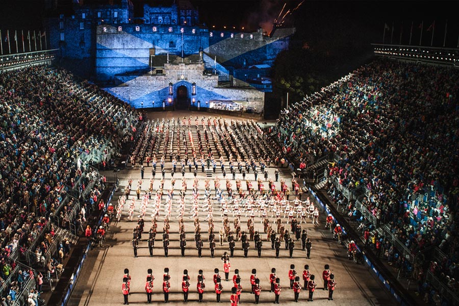 Creative Technology provides projection for Royal Edinburgh Military Tattoo  - Access All Areas